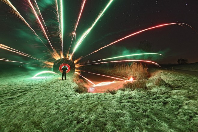 Light Art PerformancePhotography lapp