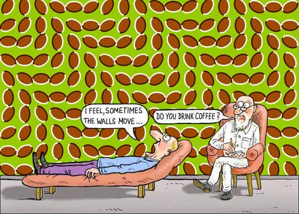 wall illusion