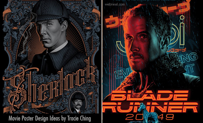 Never-Before-Seen Movie Poster Designs - Creative ideas by Tracie Ching