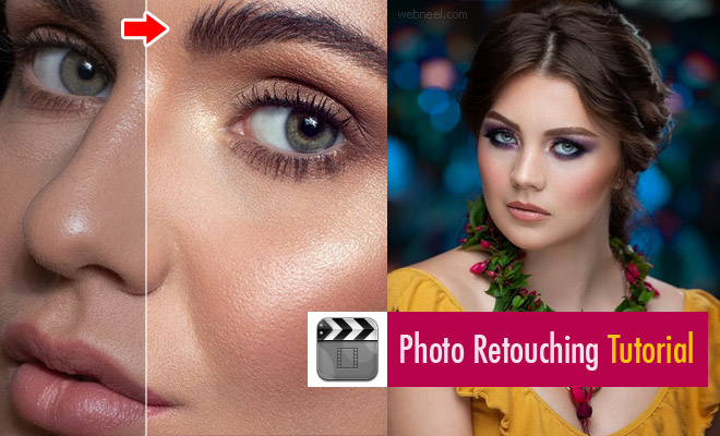 40 Best Photo retouching Tutorial Videos from top photo editors