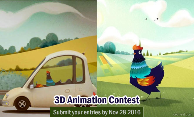 3D Animation Competition by Nimble Collective Calling for Entries Before November 28, 2016