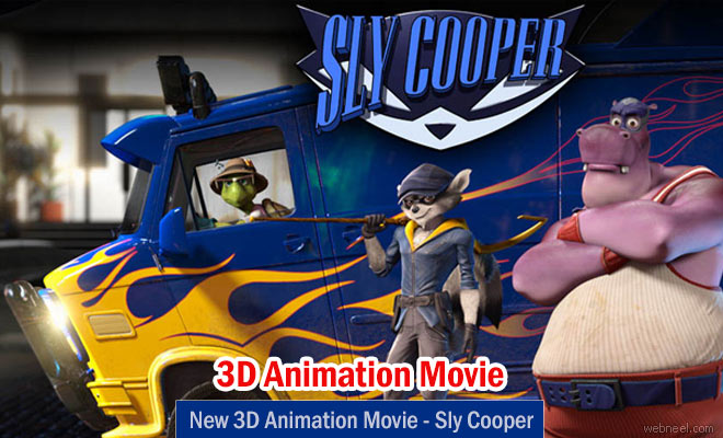 Sly Cooper - New 3D Animated Movie Review and Trailer