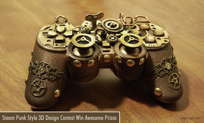 New Steampunk 3D Model Design Contest Awaits You in February 2018