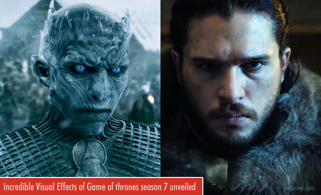 Incredible Visual Effects from Game of Thrones Season 7 Unveiled