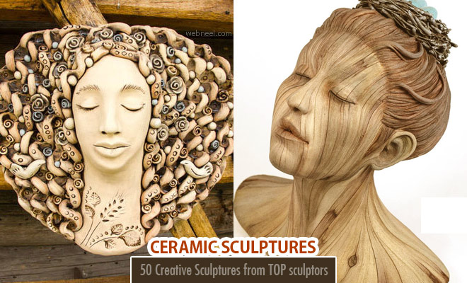50 Creative and Stunning Ceramic Sculptures from top sculptors