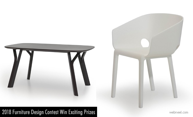 Creative Seating and Innovative Table Design Contest - Andreu Invites Entries by 30 Nov 2018