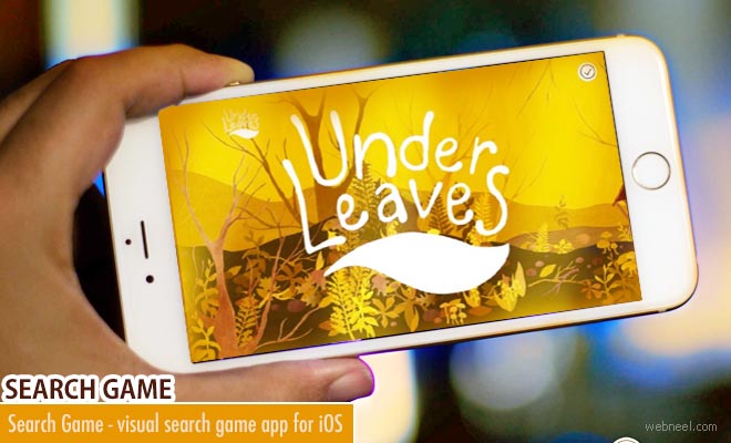 Under Leaves - A charming visual Search Game app for iOS