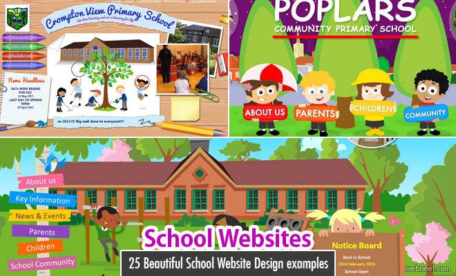 25 Beautiful School Website Design examples for your inspiration