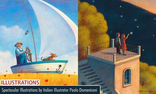Spectacular Illustrations by Italian Illustrator Paolo Domeniconi