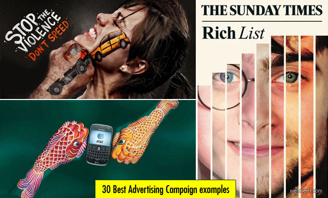 30 Best Advertising Campaign designs from around the world
