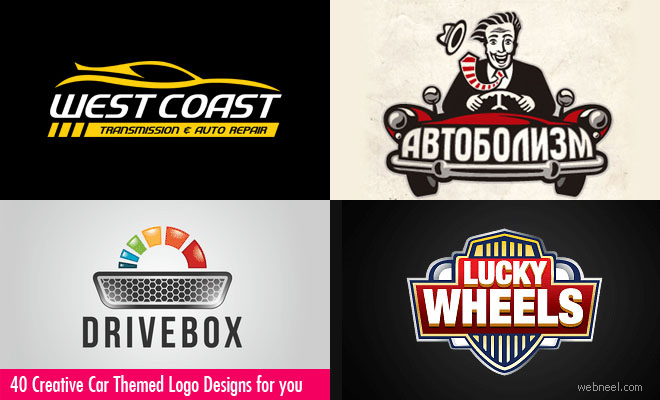 40 Creative Car Logo Design examples for your inspiration
