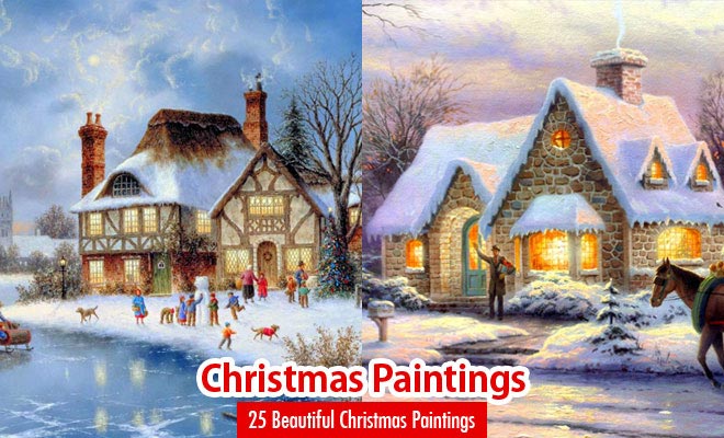 40 Beautiful Christmas Paintings for your inspiration - Part 2