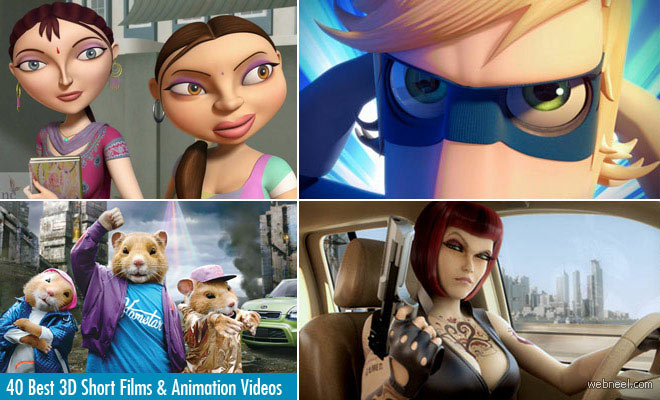 40 Best 3D Animated Short Films and TV Commercial Videos for You