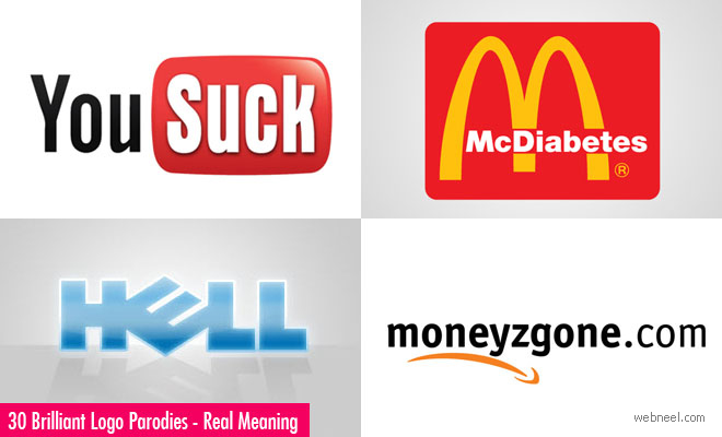 30 Brilliant Logo Parodies That Reveal the Real Meaning of Famous Brands
