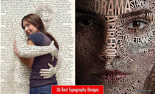 50 Best Typography Design Examples for your inspiration
