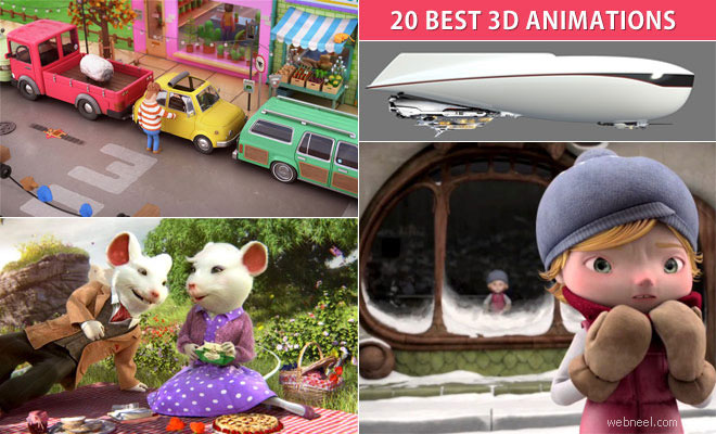 20 Best 3D Animated Short Films and TV Commercial Videos