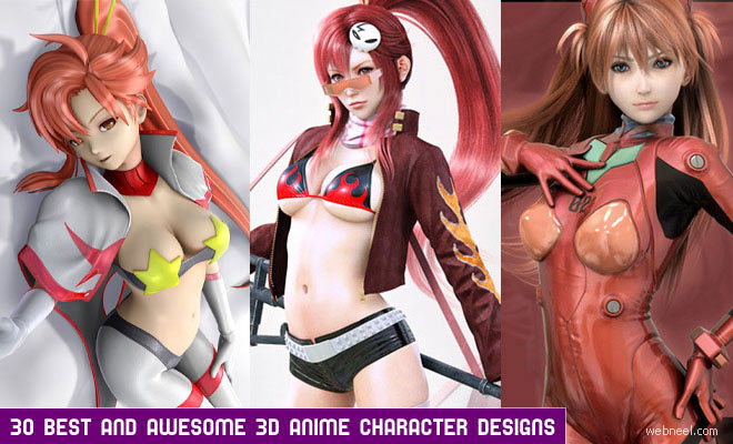 3d Anime Characters