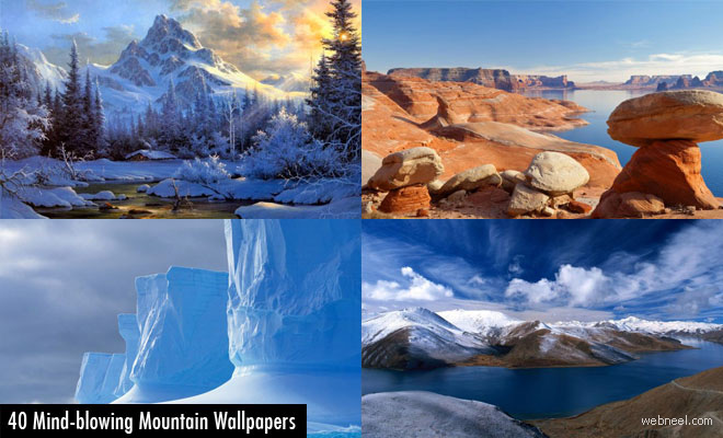 40 Mind-Blowing Mountain Wallpapers for your Desktop Mobile and Tablet - HD