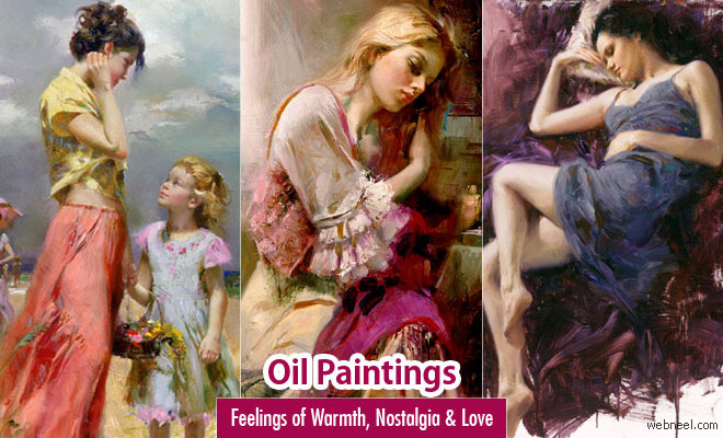 25 Mind-Blowing Oil Paintings by Pino Daeni - Feelings of Warmth, Nostalgia and Love