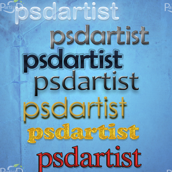7 Text Styles