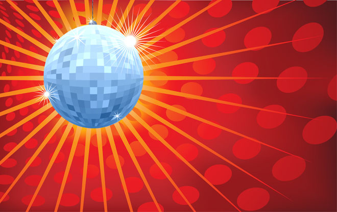 Glitterball Invite