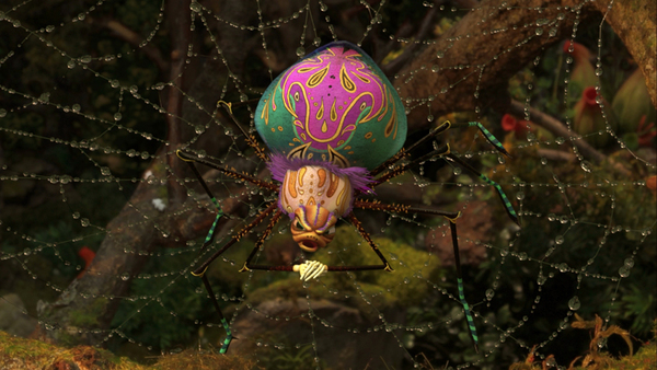 3d lady bug character