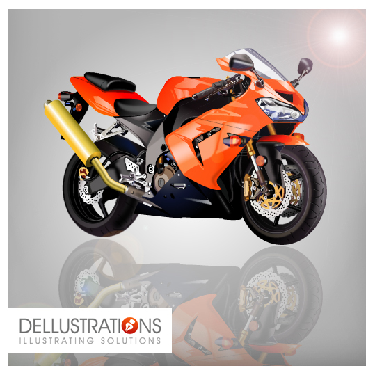 vector illustrator objects